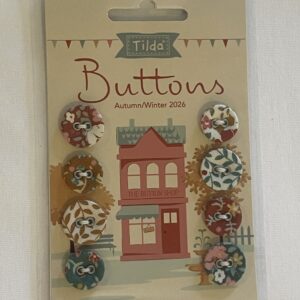 PREVENTA BOTONES TILDA MOSTAZA